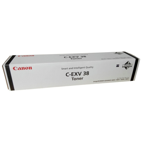 Canon C-EXV 38 черный фото 1