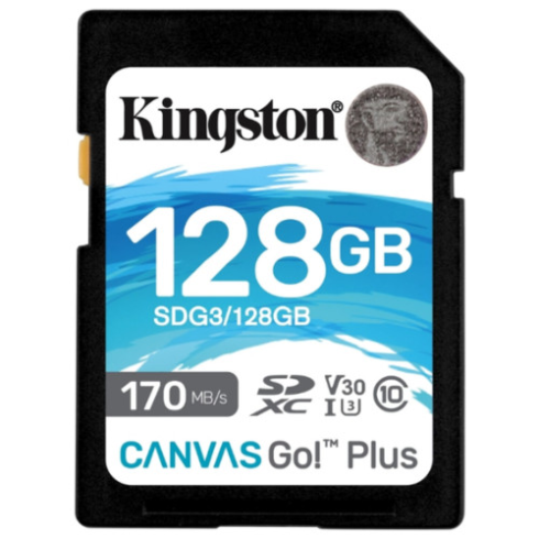 Kingston Canvas Go! Plus SDXC 128GB фото 1