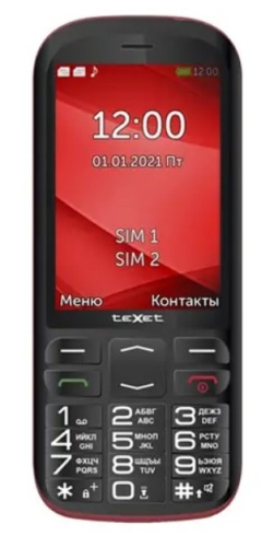 Texet TM-B409 черно-красный фото 1