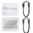 Samsung T7 Touch 500Gb серебристый фото 5