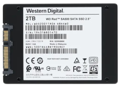 Western Digital Red SA500 2Tb фото 2