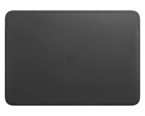 Apple Leather Sleeve для MacBook Pro 16″ черный фото 1