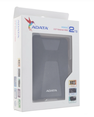 Adata HD650 2TB Black фото 3