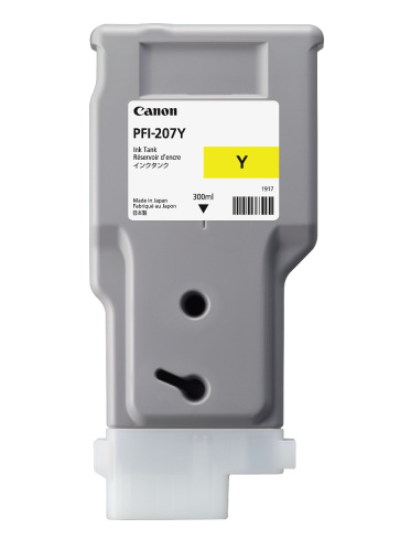 Canon PFI-207Y желтый фото 1
