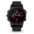 Garmin Fenix 5S Plus Sapphire черный фото 2