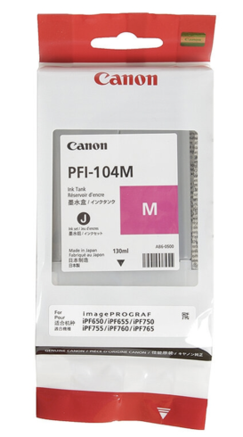 Canon PFI-104 M пурпурный фото 2