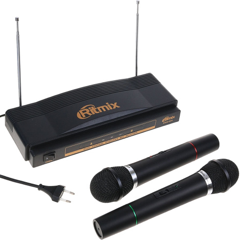 Беспроводная микрофонная система Ritmix RWM-220 фото 2
