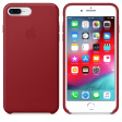 Apple Leather Case для iPhone 8 Plus / 7 Plus красный фото 3