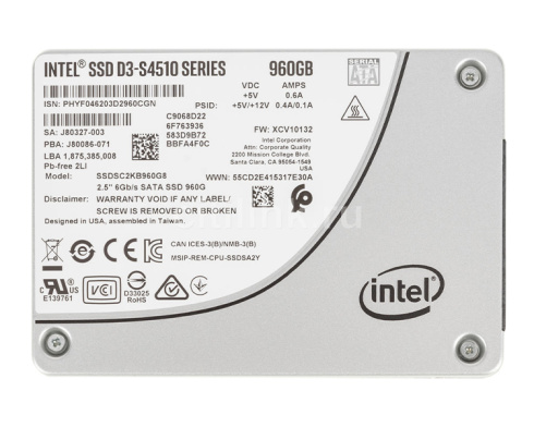 Intel D3-S4510 Series 960 GB фото 1