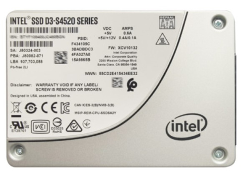 Intel D3-S4520 480 Gb фото 1