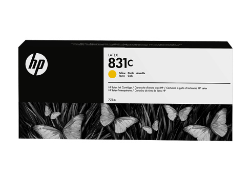 HP Europe 831C Latex желтый фото 1