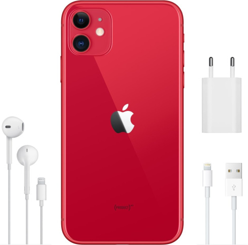 Apple iPhone 11 128 ГБ красный фото 4