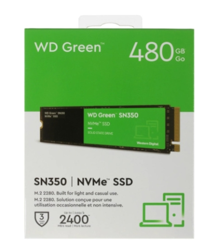 Western Digital Green SN350 480GB фото 3