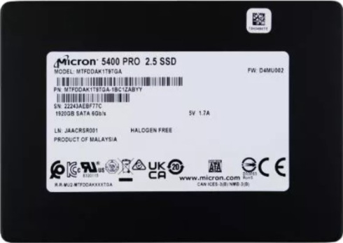 Micron 5400 Pro 1.92Tb фото 1