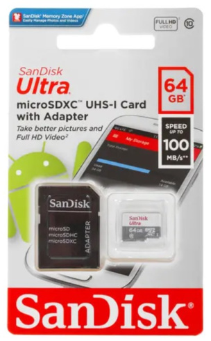 SanDisk Ultra microSDXC 64Gb фото 2