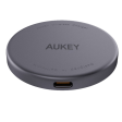 беспроводное Aukey LC-MC10 MagFusion Aura USB Type-C серый фото 3
