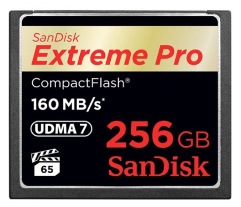SanDisk Extreme Pro CompactFlash 256 Gb фото 1