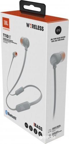 JBL T110BT серый фото 6