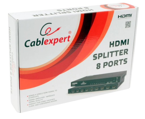 Cablexpert HDMI splitter 8 ports фото 4