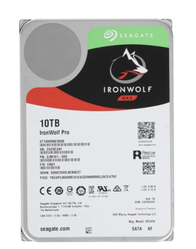 Seagate IronWolf Pro 10Tb фото 1
