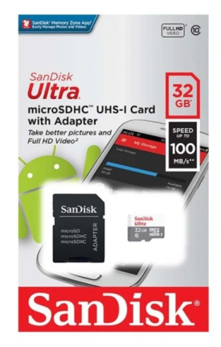 SanDisk Ultra microSDHC 32 Gb фото 3