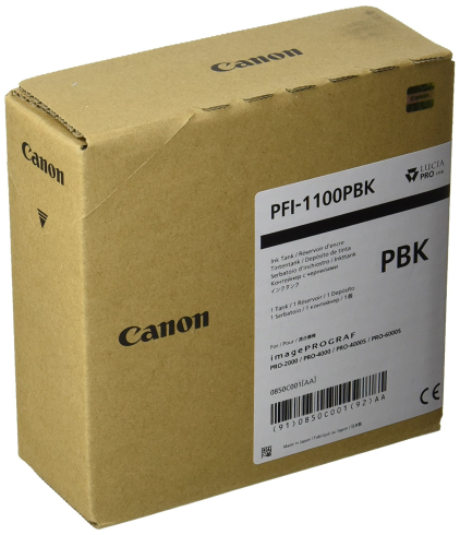 Canon PFI-1300 PBK черный фото 3