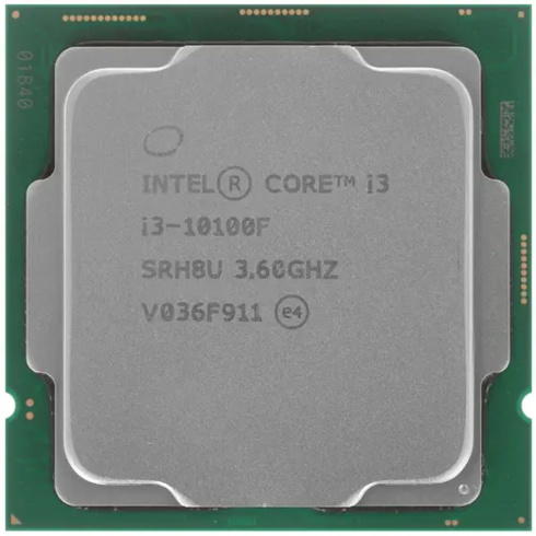 Intel Core i3-10100F фото 1