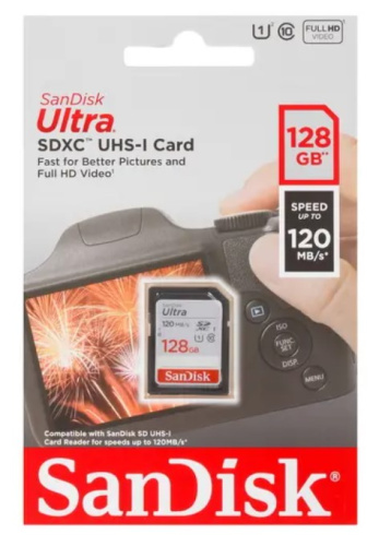 SanDisk Ultra SDXC 128 Gb фото 2