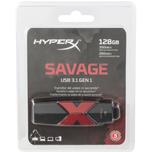 Kingston HyperX Savage 128GB фото 3