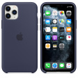Apple Silicone Case для iPhone 11 Pro темно-синий фото 3