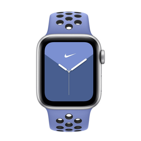 Apple Nike Sport Band 40 мм синяя пастель/черный фото 3