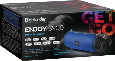 Defender Enjoy S900 синий фото 5