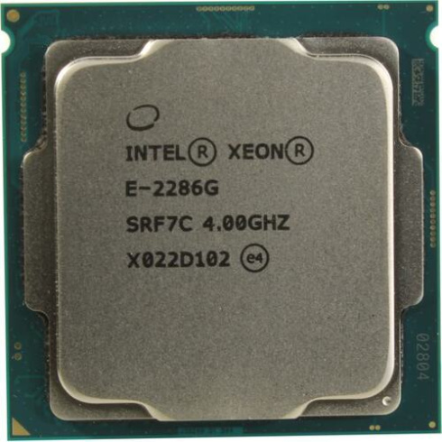 Intel Xeon E-2286G фото 1