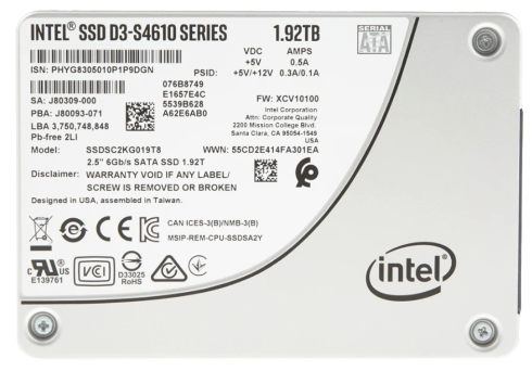 Intel D3-S4610 1.92 Tb фото 1