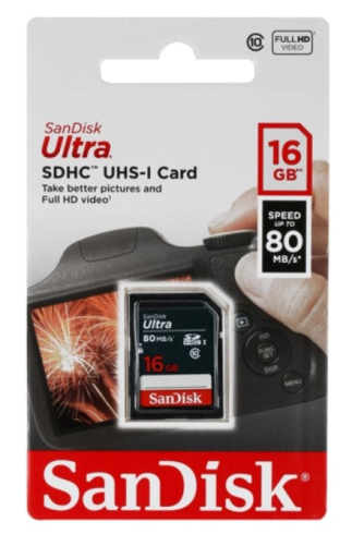 SanDisk Ultra SDHC 16Gb  фото 2