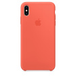 Apple Silicone Case для iPhone XS нектарин фото 1