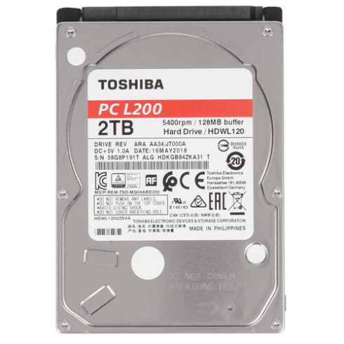 Toshiba L200 Slim 2TB фото 1
