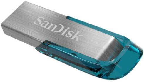 SanDisk Ultra Flair 64GB синий фото 3