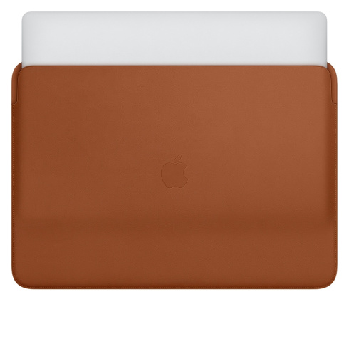 Apple Leather Sleeve для MacBook Pro 16″ золотисто-коричневый фото 3