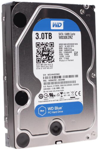 Western Digital Blue WD30EZRZ 3TB фото 2