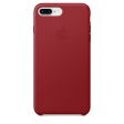 Apple Leather Case для iPhone 8 Plus / 7 Plus красный фото 1