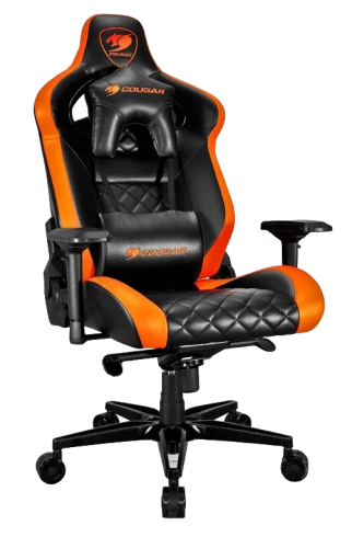 Cougar Armor Titan Pro чёрно-оранжевый фото 2