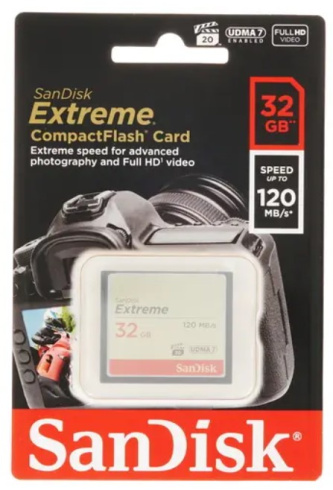 SanDisk Extreme CF 32Gb фото 2