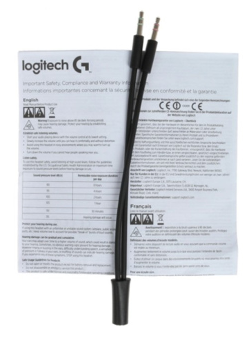 Logitech G332 черно-красный фото 5