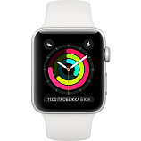 Apple Watch Series 3 38 мм серебристый/белый