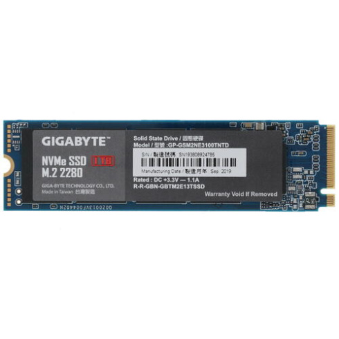 Gigabyte SSD GP-GSM2NE3100TNTD 1TB фото 1