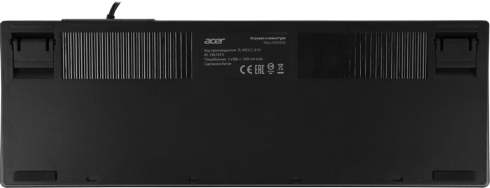 Acer Nitro OKW303 механическая черный/серый USB Multimedia for gamer LED (ZL.KBDCC.01D) фото 8