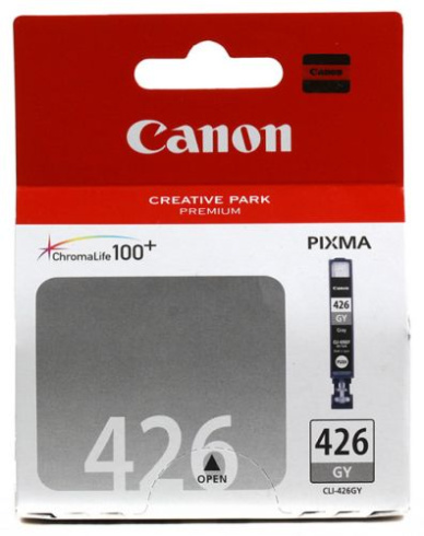 Canon CLI-426GY серый фото 1