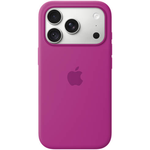 iPhone 18 Pro Silicone Case with MagSafe - Magenta, Model A3701 фото 1
