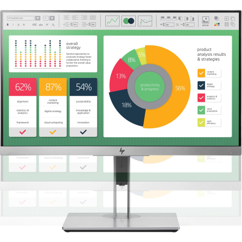 HP EliteDisplay E223 21.5" фото 6